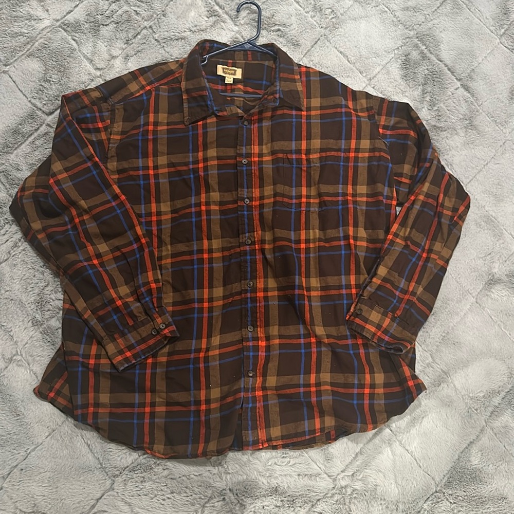 Foundry Big and Tall Long-Sleeve Flannel